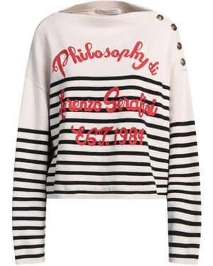Philosophy Di Lorenzo Serafini Pullover - Weiß