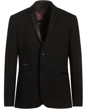 Philipp Plein Blazer Viscose, Polyamide, Elastane - Black