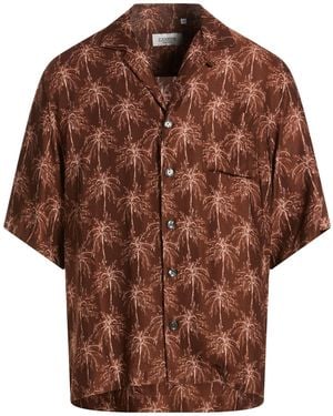 Laneus Shirt Viscose - Brown