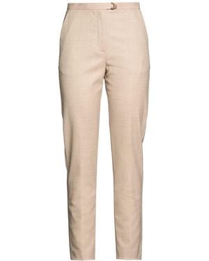 Agnona Trousers Wool, Elastane - Natural