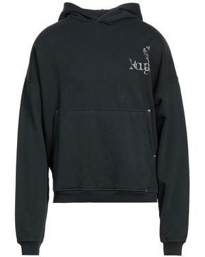 ROUGH Charcoal Sweatshirt Cotton - Black