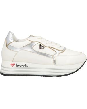 Braccialini Sneakers Leather - White