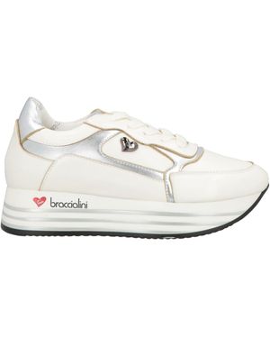 Braccialini Trainers Leather - White