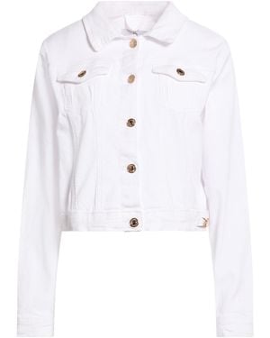 Fracomina Denim Outerwear - White