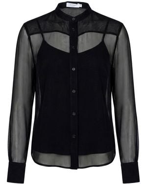 Barba Napoli Shirt Silk - Black