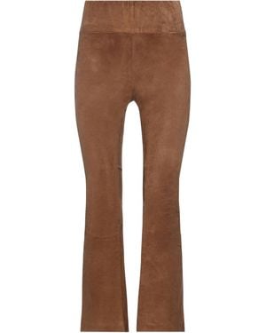 SPRWMN Pants Lambskin - Brown