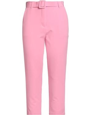 Yes-Zee Urban Chic Pants Polyester, Elastane - Pink