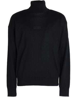 Gcds Rollkragenpullover - Schwarz