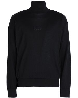 Gcds Rollkragenpullover - Schwarz