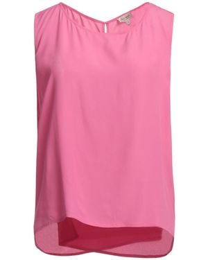 HER SHIRT HER DRESS Top - Pink