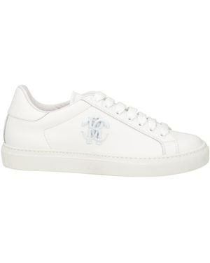 Roberto Cavalli Sneakers Calfskin - White