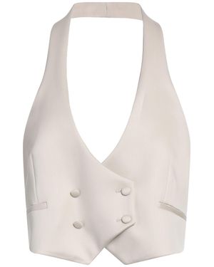JACOB LEE Tailored Vest - Gray