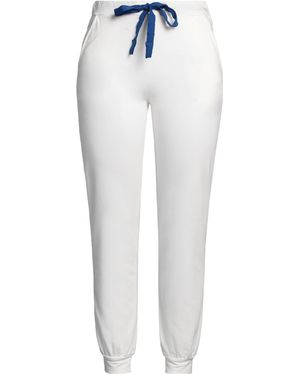Rossopuro Pants Cotton, Elastane - White