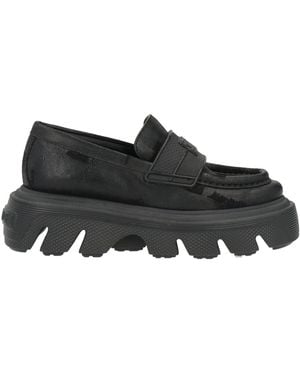 Casadei Loafers Leather - Black