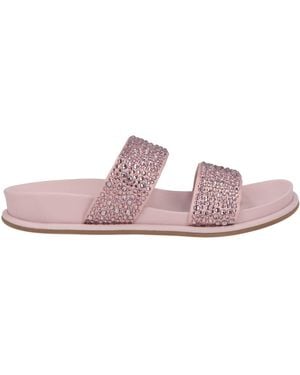 Le Silla Sandals Textile Fibres - Pink