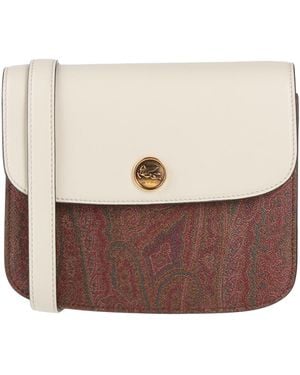 Etro Ivory Cross-Body Bag Pvc - Brown