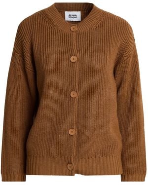 Alpha Studio Cardigans - Brown