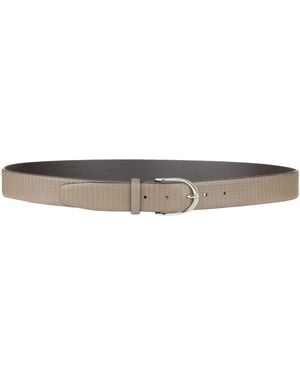 Canali Belt Leather - White