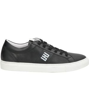 Les Hommes Sneakers Leather - Black