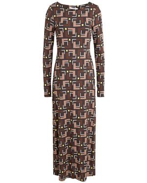 Maliparmi Maxi Dress - Brown