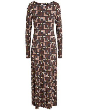 Maliparmi Maxi Dress - Brown