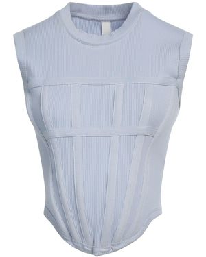 Dion Lee Top Organic Cotton, Elastane - Blue