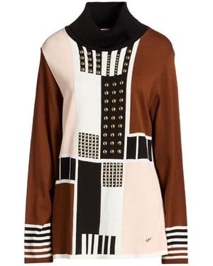 Gai Mattiolo Rollkragenpullover - Braun