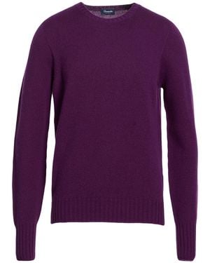 Drumohr Sweater Lambswool - Purple
