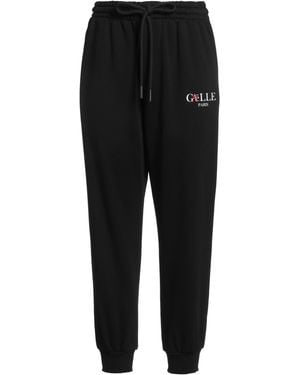 Gaelle Paris Pants Cotton, Polyester - Black
