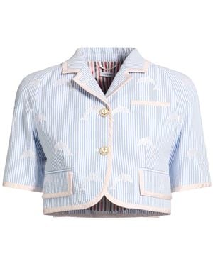 Thom Browne Jacket - Blue