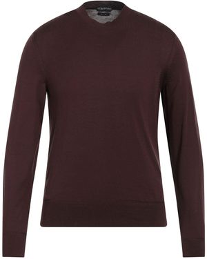 Tom Ford Jumper Cotton - Purple