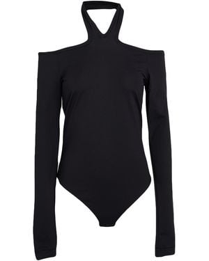 Pinko Bodysuit Nylon, Elastane - Black