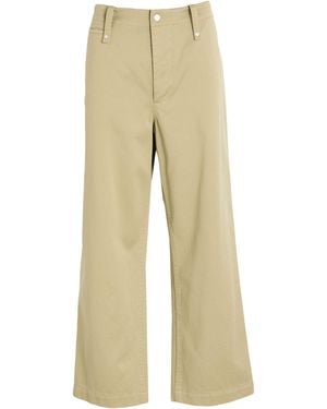 Burberry Trousers Cotton - Natural