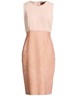 Max Mara Midi Dress Triacetate, Polyester, Polyamide, Acetate - Pink