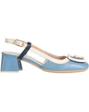 Hispanitas Court Shoes Leather - Blue