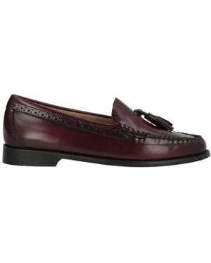 G.H. Bass & Co. Weejun Estelle Brogue Loafers Leather - Brown
