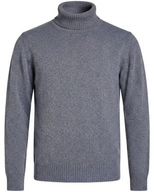 Roberto Collina Rollkragenpullover - Blau