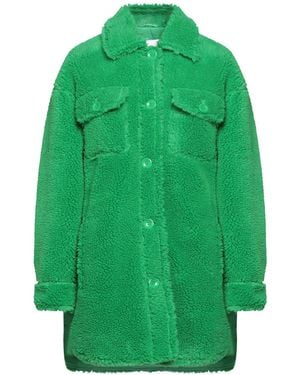 Stand Studio Shearling- & Kunstfell - Grün