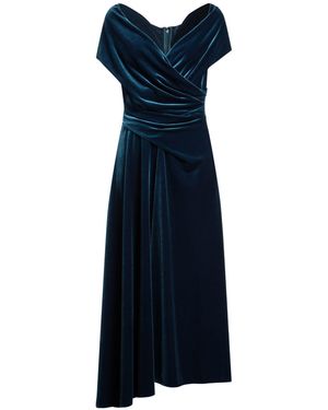 Talbot Runhof Maxi Dress - Blue