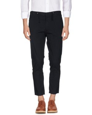 Daniele Alessandrini Pants Cotton, Elastane - Black