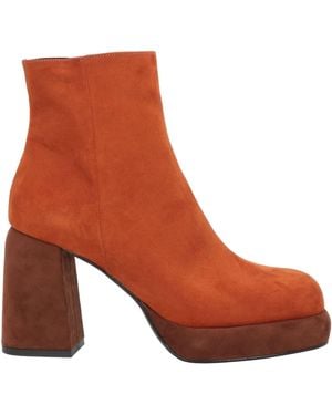 Ovyè Botines De Caña Alta - Marrón