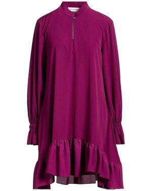 Shirtaporter Mini Dress - Purple
