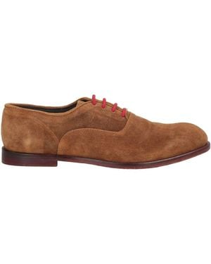 JP/DAVID Lace-Up Shoes Leather - Brown