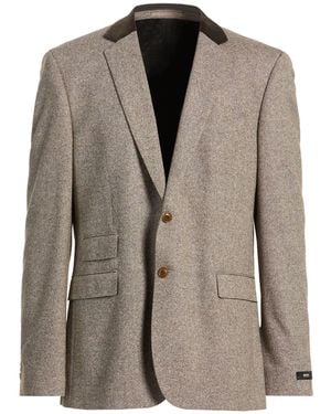 BOSS Blazer Wool, Silk, Polyamide - Brown