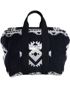 Fay Duffel Bags - Blue