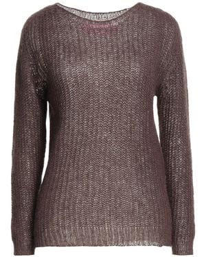 Pink Memories Pullover - Marron