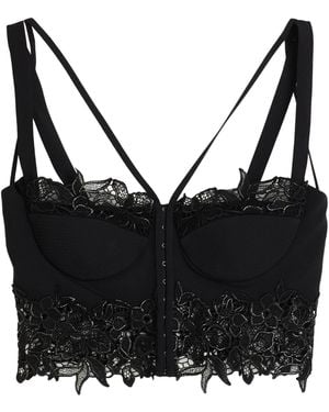 Versace Top Acetate, Viscose, Polyamide - Black