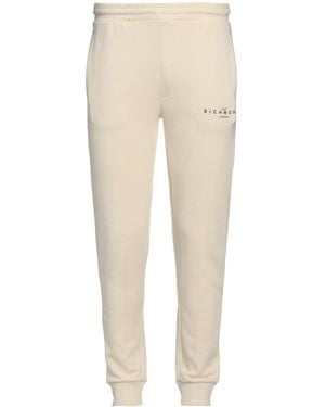 John Richmond Ivory Trousers Cotton, Polyester - Natural