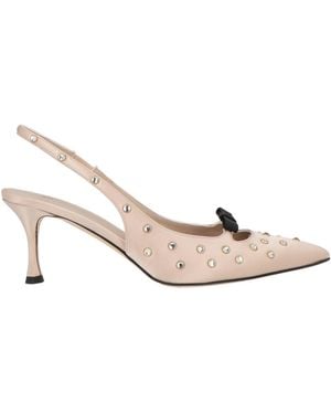 N°21 Court Shoes - Natural