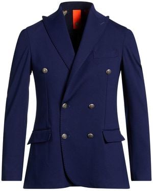 Bharnaba Blazer Viscose, Polyamide, Elastane - Blue